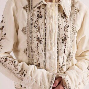 FREE PEOPLE MAXXIE JACKET IN BEIGE: ON THE LOOKOUT FOR!